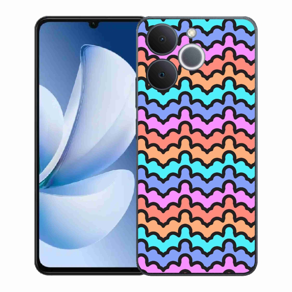 Gelový kryt mmCase na Realme Note 70T - abstraktní motiv 30
