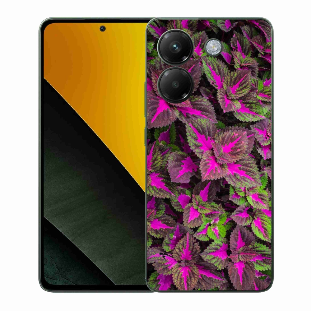Gelový kryt mmCase na Xiaomi Poco M7 Pro 5G - květiny 10
