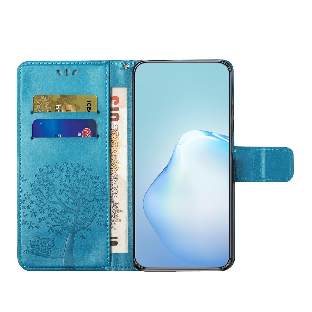 Tree knížkové pouzdro na Samsung Galaxy A35 5G - modré
