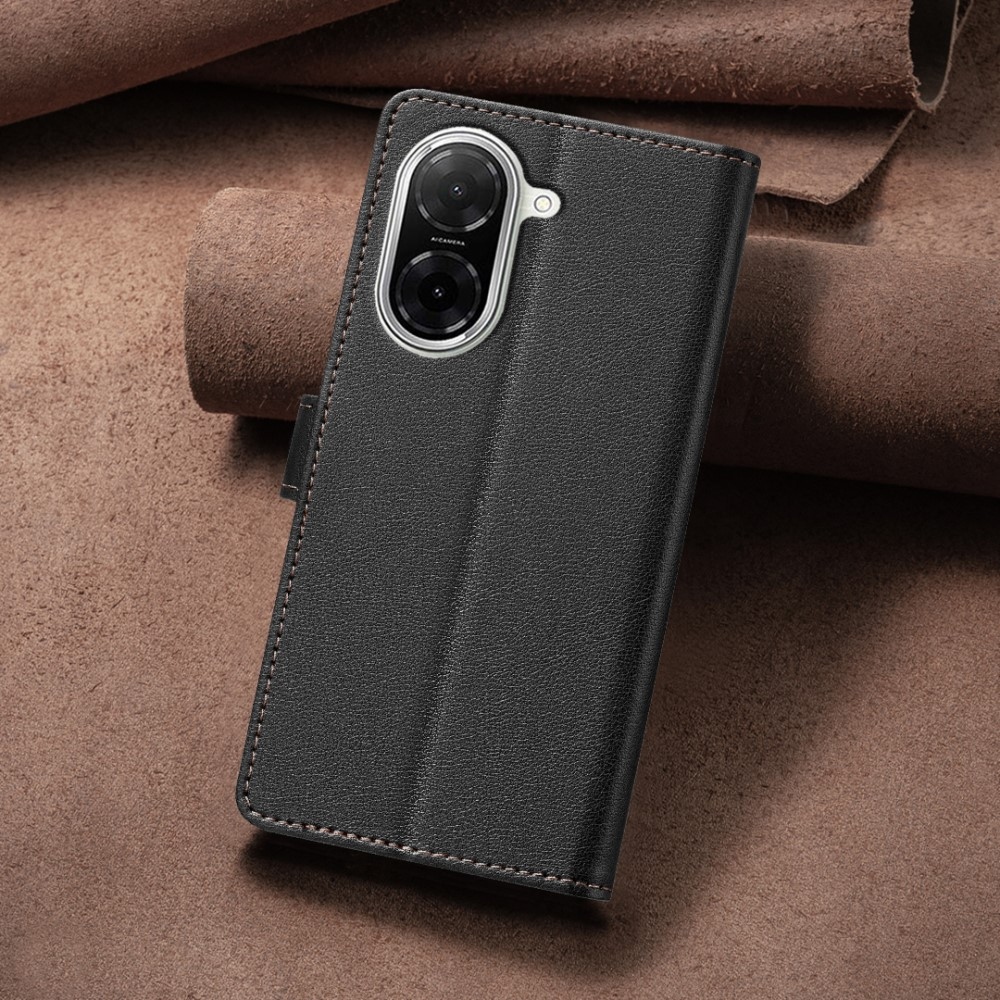 BINFEN knížkové pouzdro na Xiaomi Redmi A5 (171.7x77.8x8.3mm) - černé