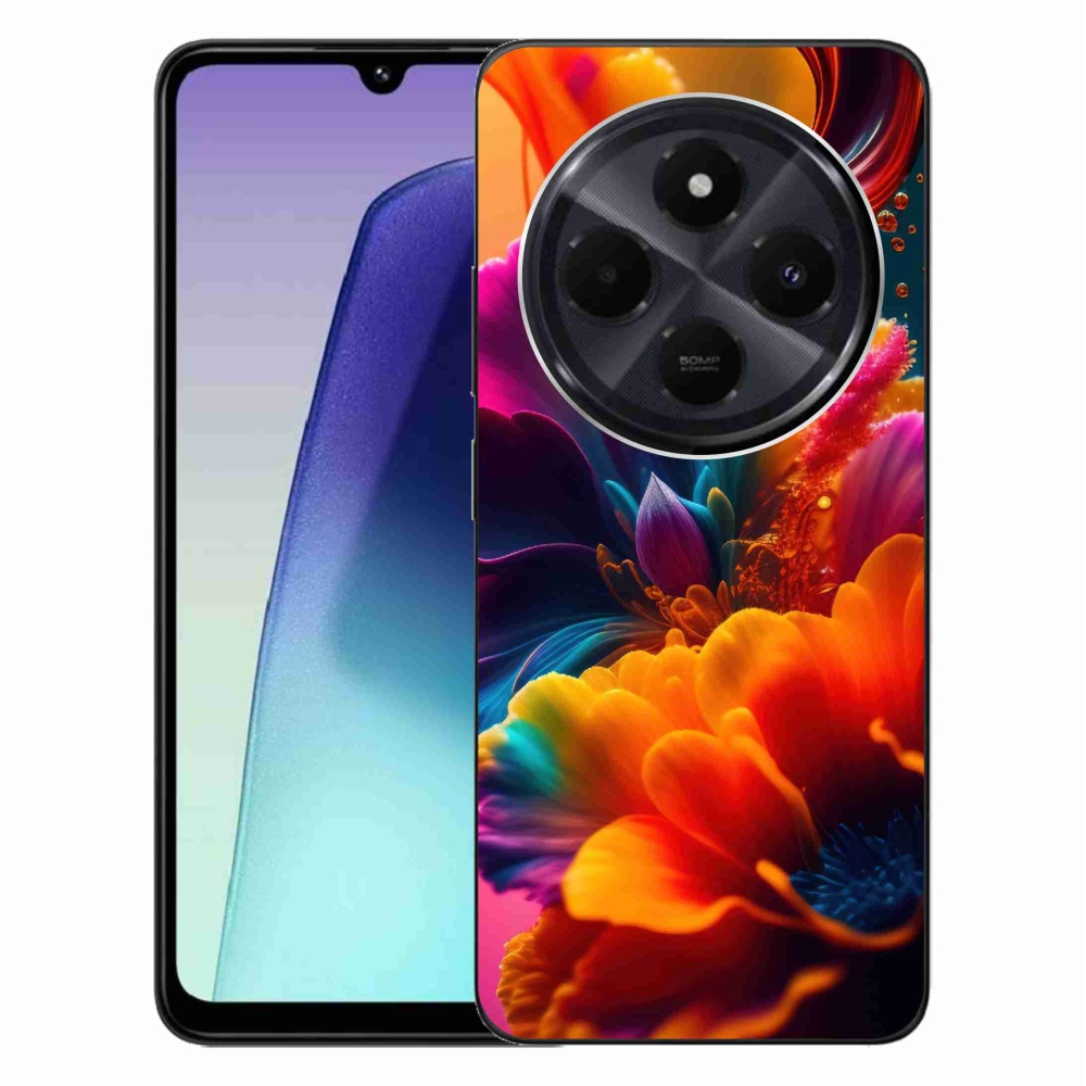 Gelový kryt mmCase na Xiaomi Redmi 14C/Poco C75 - abstraktní motiv 2