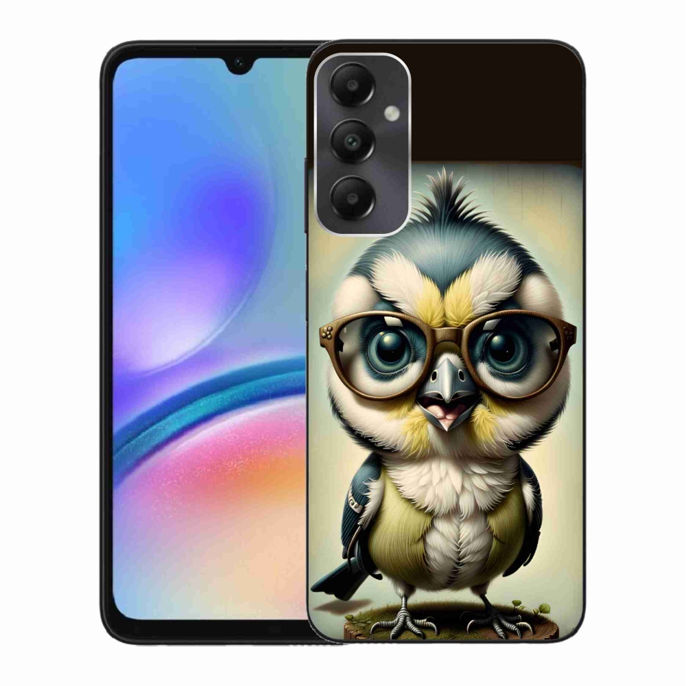 Gelový kryt mmCase na Samsung Galaxy A05s - mládě s brýlemi