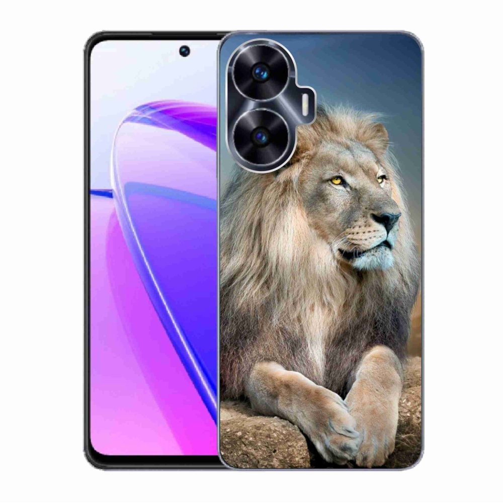 Gelový obal mmCase na Realme C55 - lev 1