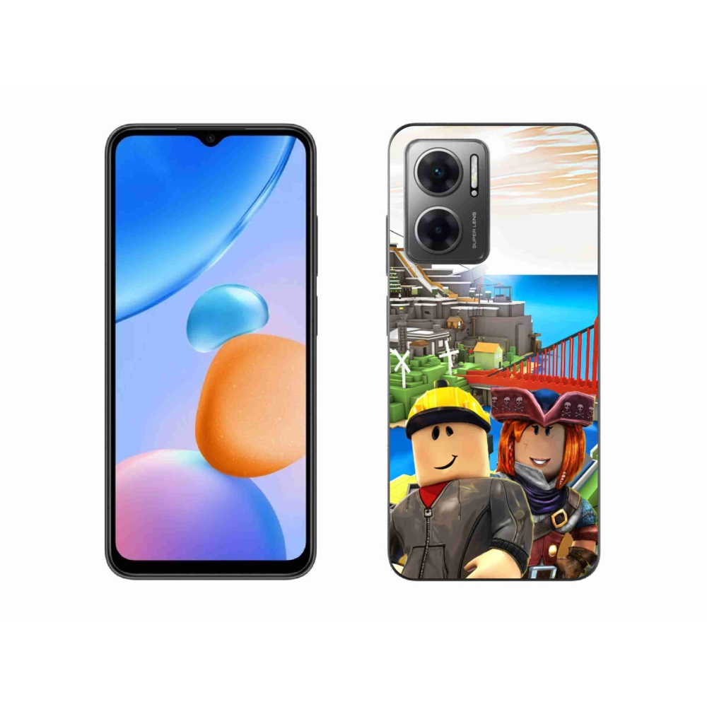 Gelový kryt mmCase na Xiaomi Redmi 10 5G - roblox 1