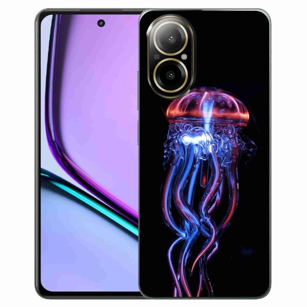 Gelový kryt mmCase na Realme C67 - medúza