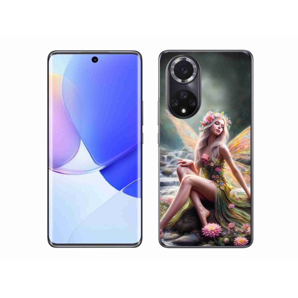 Gelový kryt mmCase na Honor 50 - motýlí žena 1
