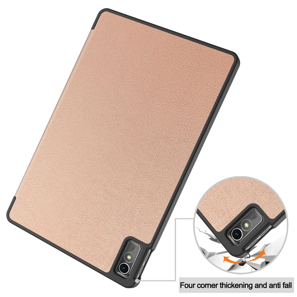 Case chytré zavírací pouzdro na Lenovo Tab M10 5G - růžovozlaté
