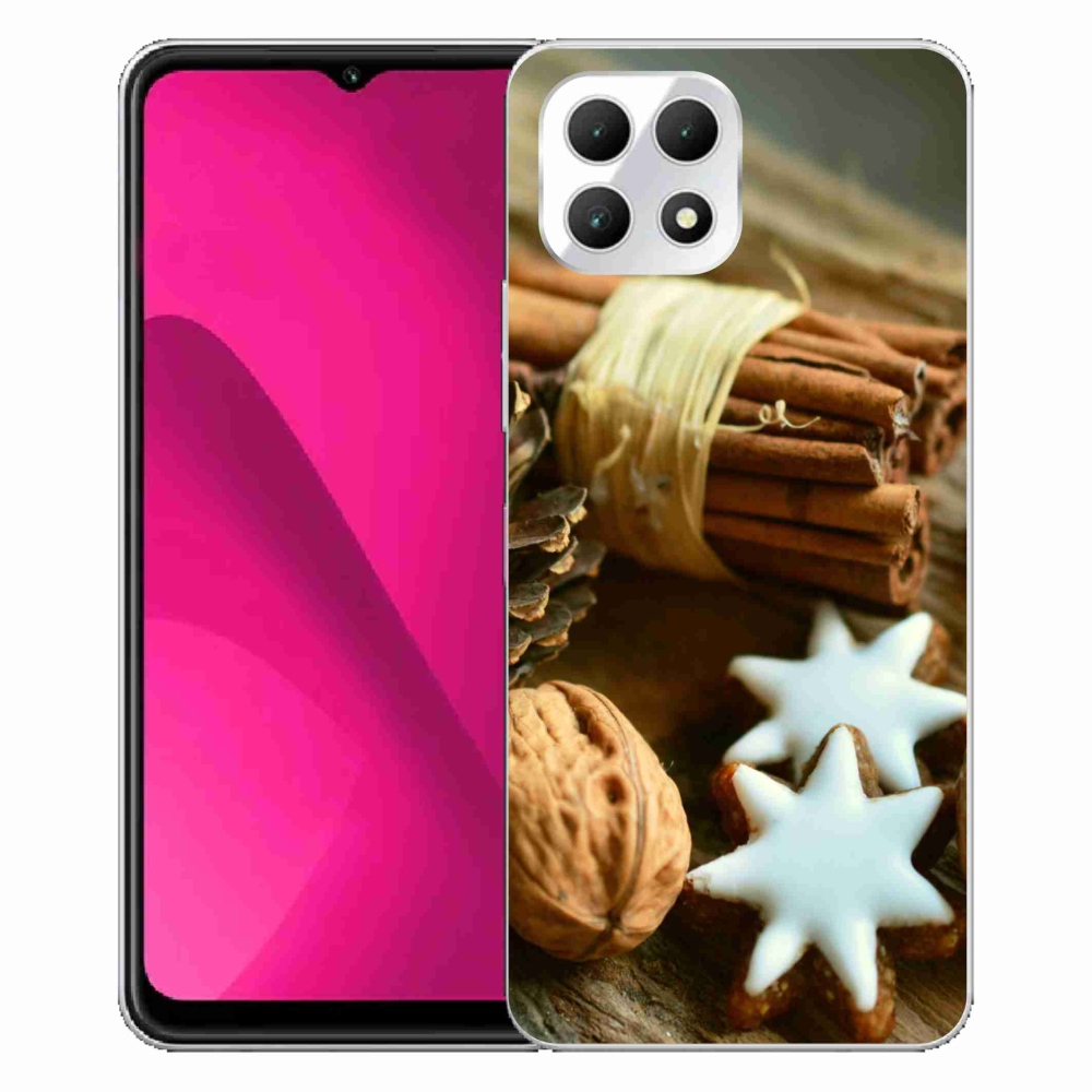 Gelový kryt mmCase na T-Mobile T Phone 2 - skořice a perníčky