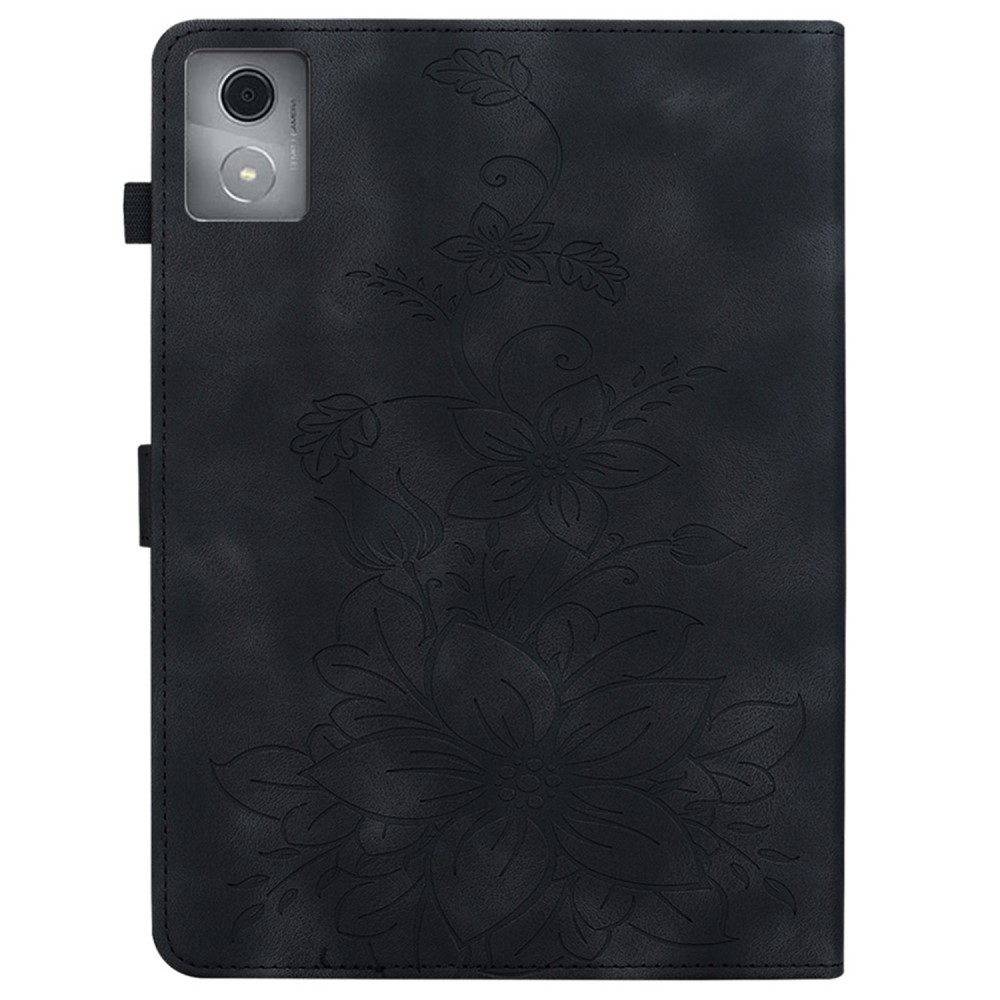 Flowers zavírací pouzdro na Lenovo Tab K11 Plus - černé