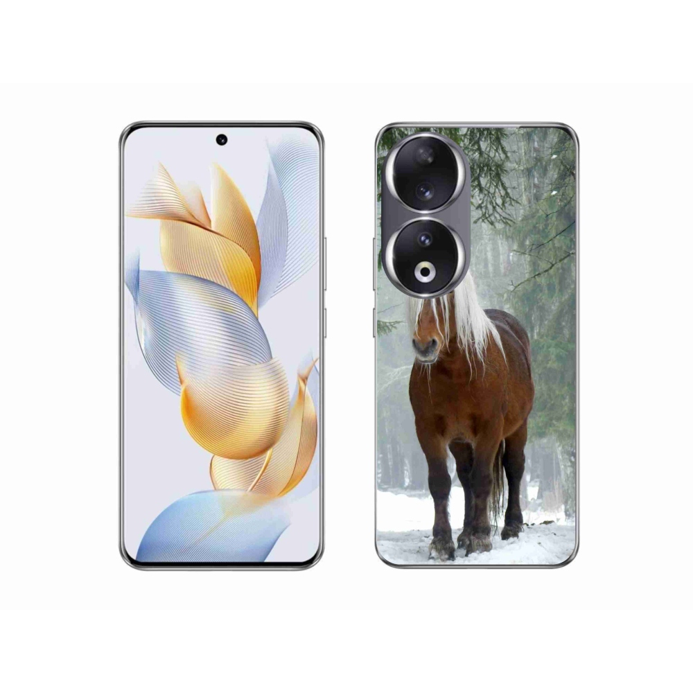 Gelový obal mmCase na Honor 90 - kůň v lese