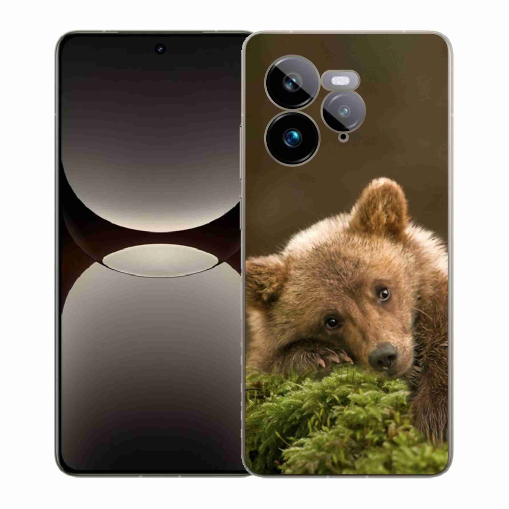 Gelový kryt mmCase na Realme GT 7 Pro 5G - medvěd
