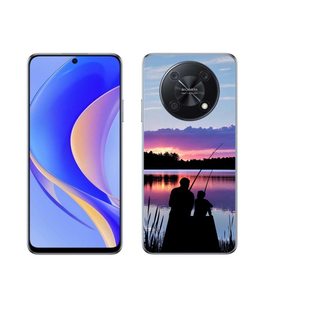 Gelový kryt mmCase na Huawei Nova Y90 - rybaření 2