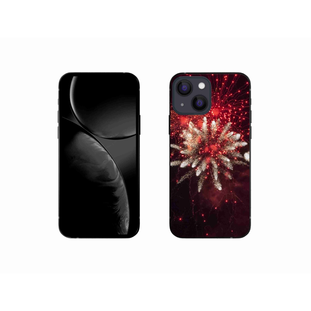 Gelový kryt mmCase na iPhone 13 mini 5.4 - ohňostroj