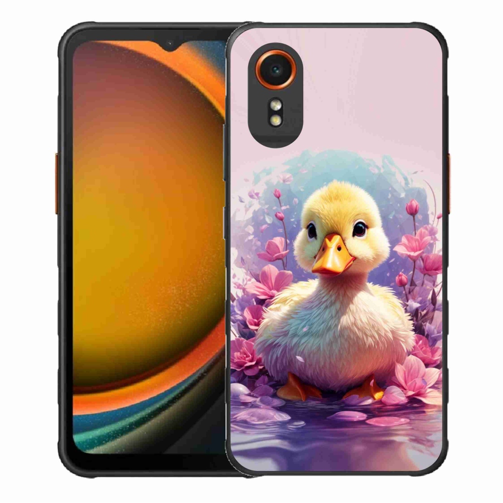 Gelový kryt mmCase na Samsung Galaxy Xcover 7 - kachnička