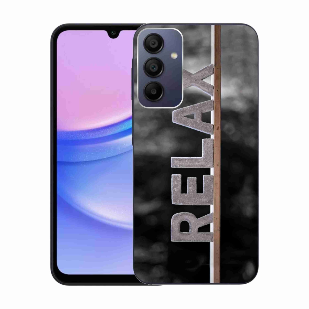 Gelový kryt mmCase na Samsung Galaxy A15 4G/5G - relax 1