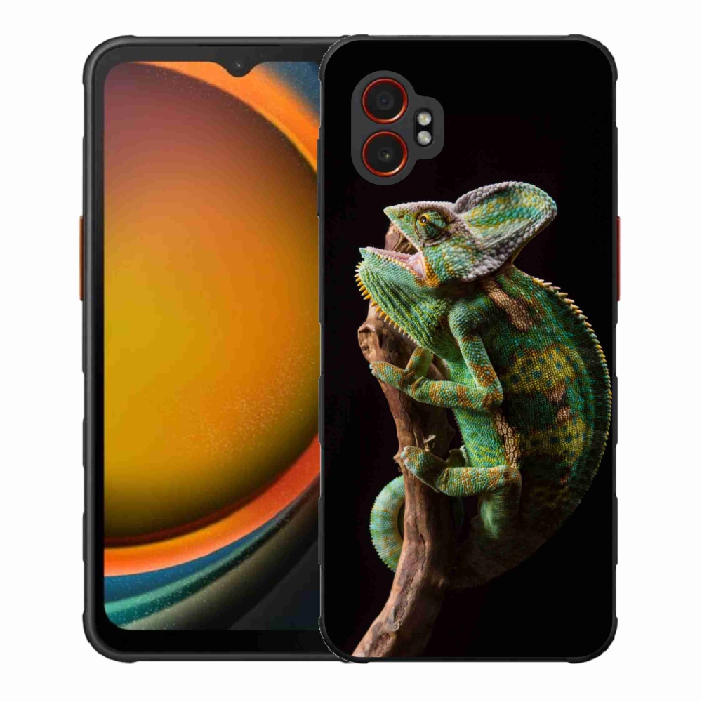 Gelový kryt mmCase na Samsung Galaxy Xcover 7 Pro - chameleon