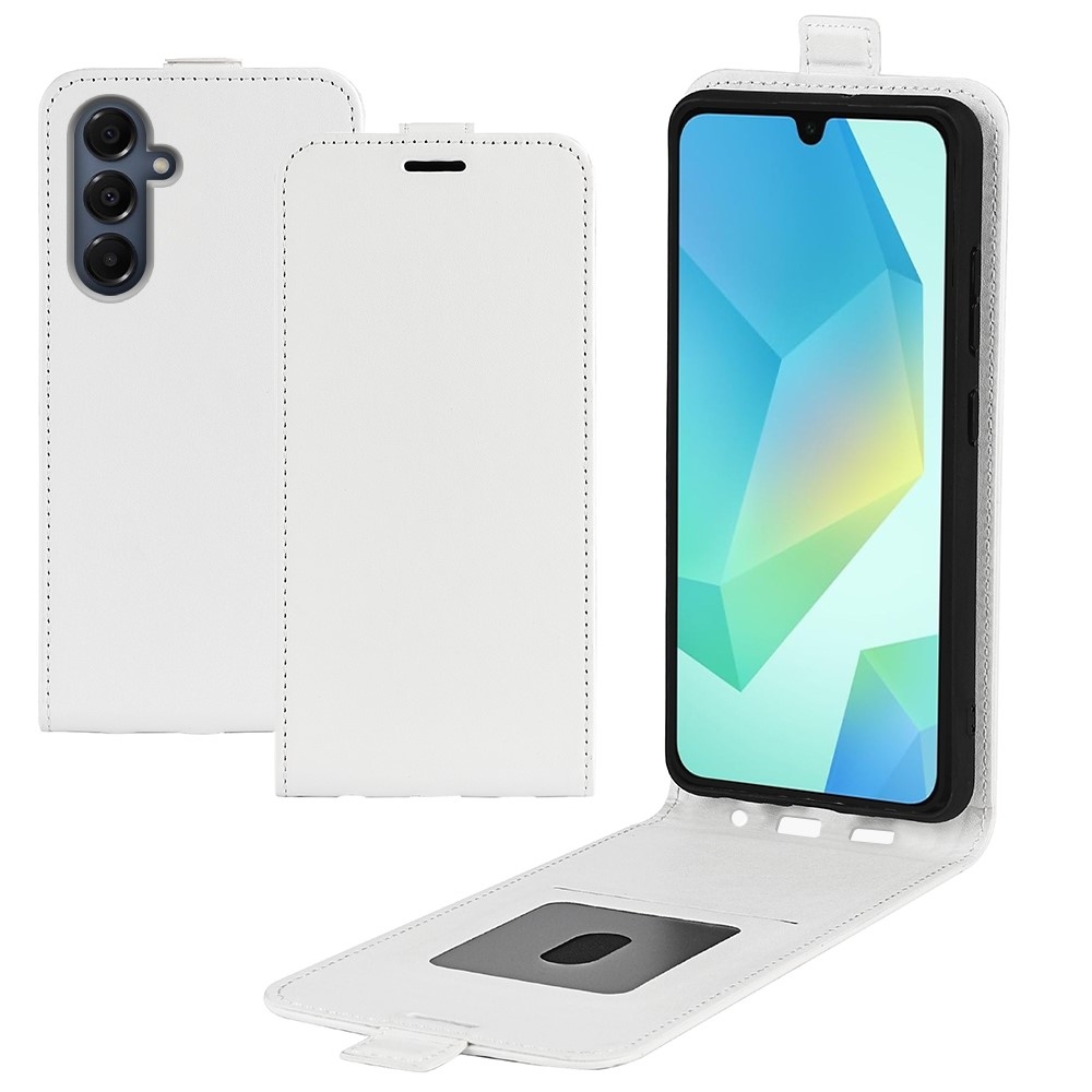 Vertical knížkové pouzdro na Samsung Galaxy A17 5G - bílé