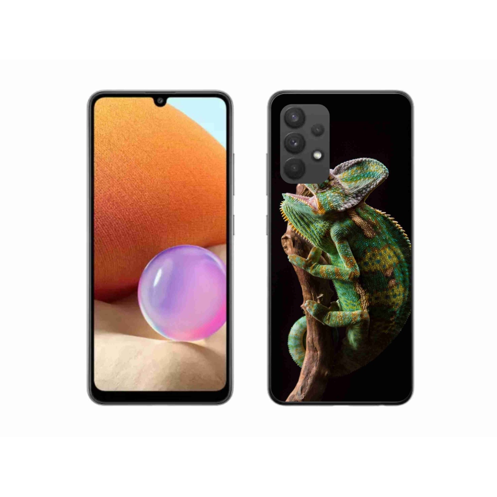 Gelový kryt mmCase na Samsung Galaxy A32 4G - chameleon