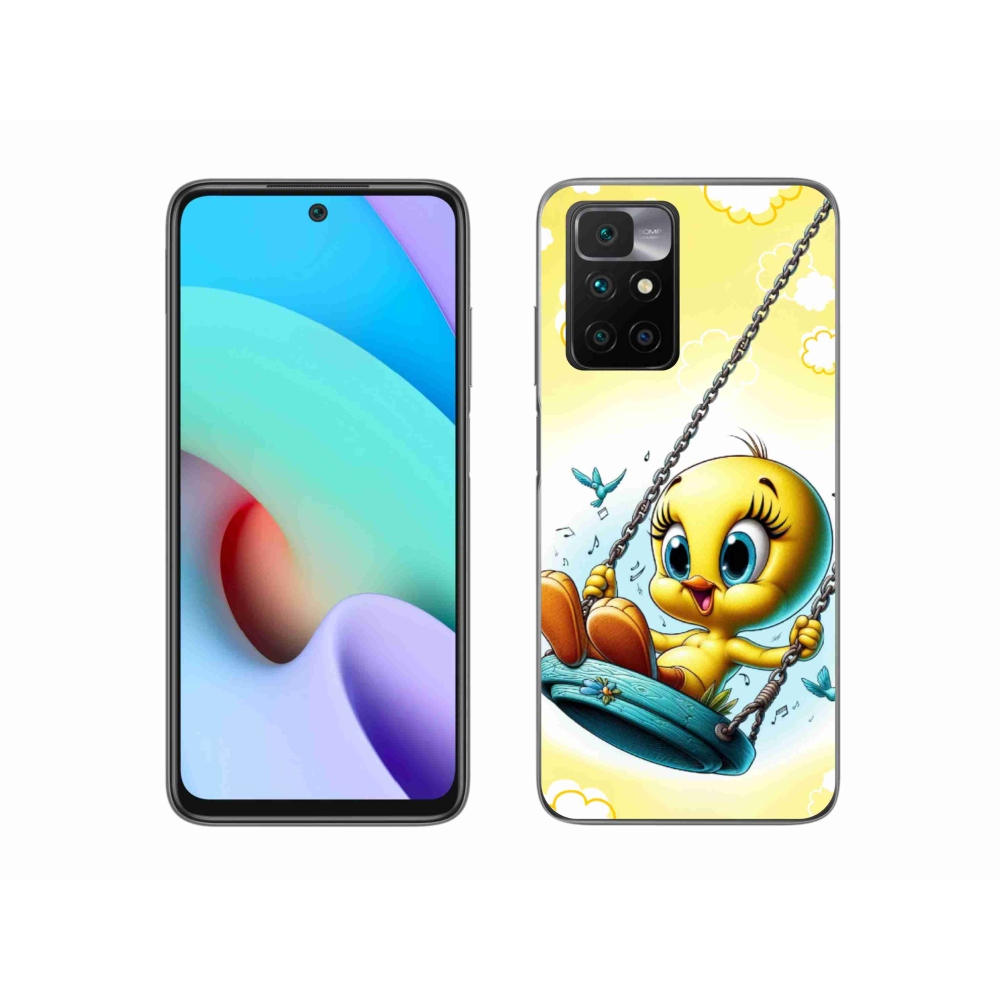Gelový kryt mmCase na Xiaomi Redmi 10/Redmi 10 (2022) - tweety