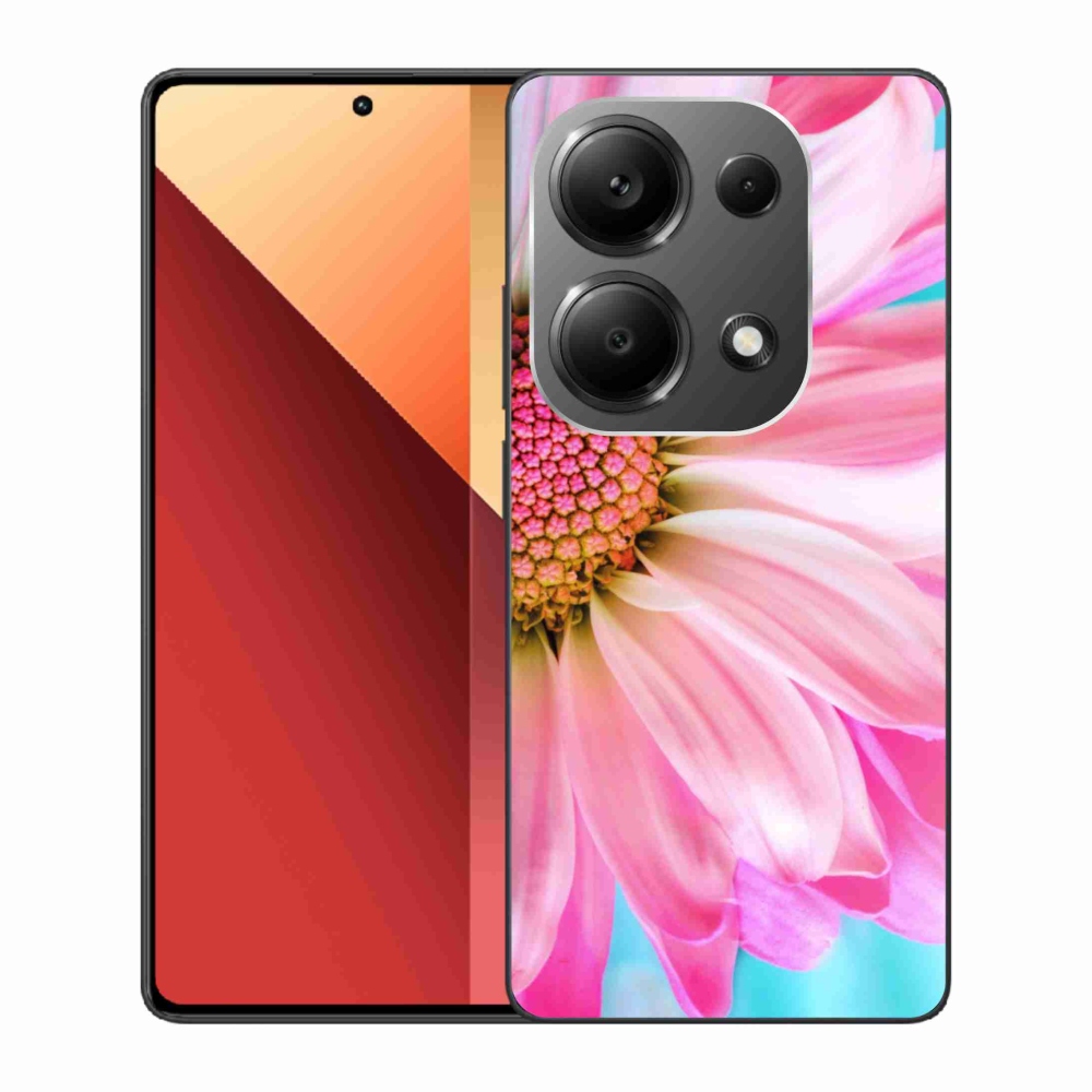 Gelový kryt mmCase na Xiaomi Redmi Note 13 Pro 4G/Poco M6 Pro - růžová květina