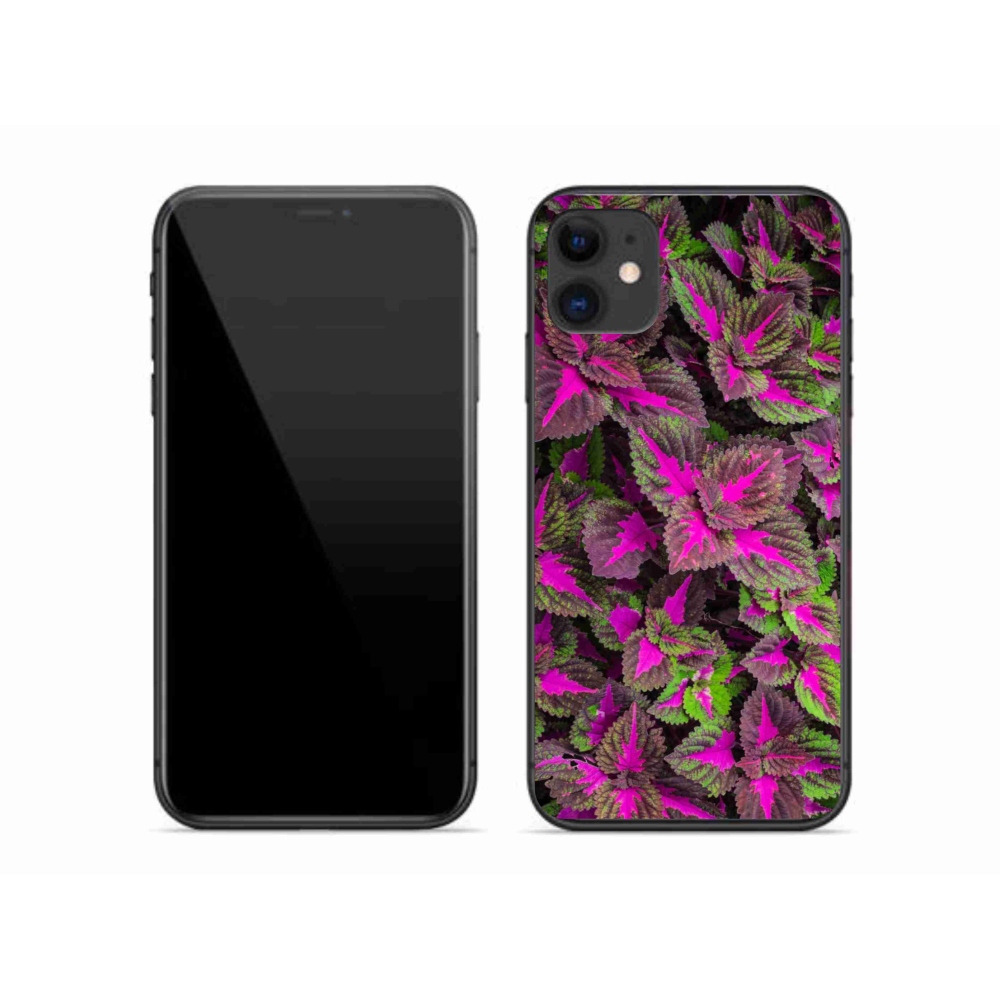 Gelový kryt mmCase na iPhone 11 - květiny 10