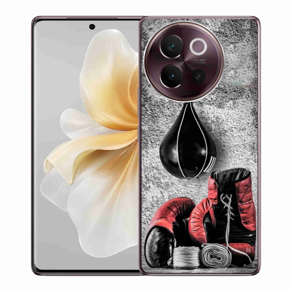 Gelový kryt mmCase na Vivo V40 Lite 5G - boxovací pytel a rukavice
