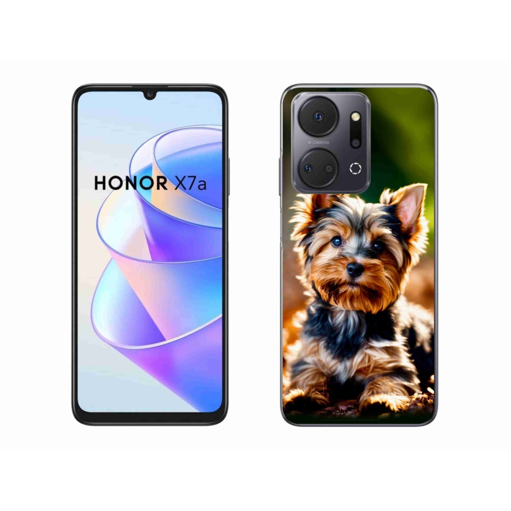 Gelový kryt mmCase na Honor X7a - jorkšír 10