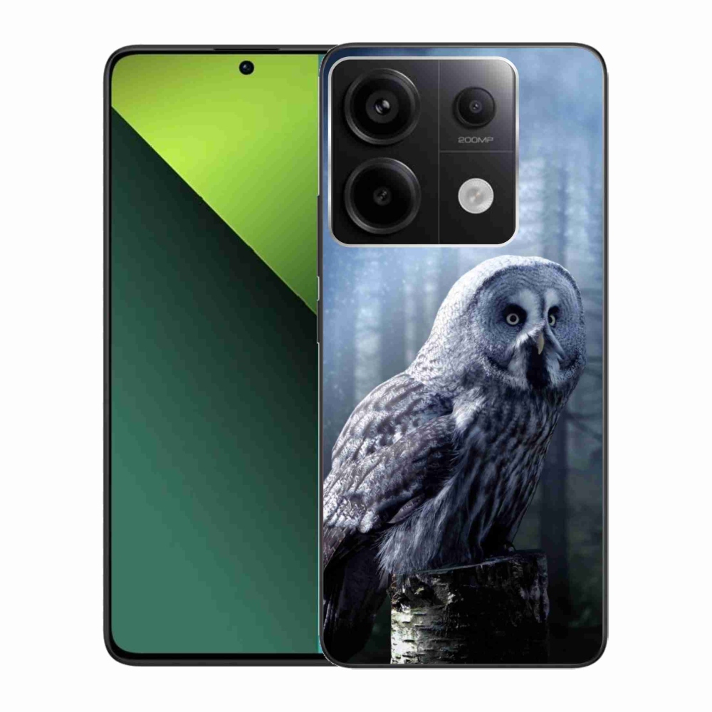 Gelový kryt mmCase na Xiaomi Redmi Note 13 Pro 5G/Poco X6 5G - sova