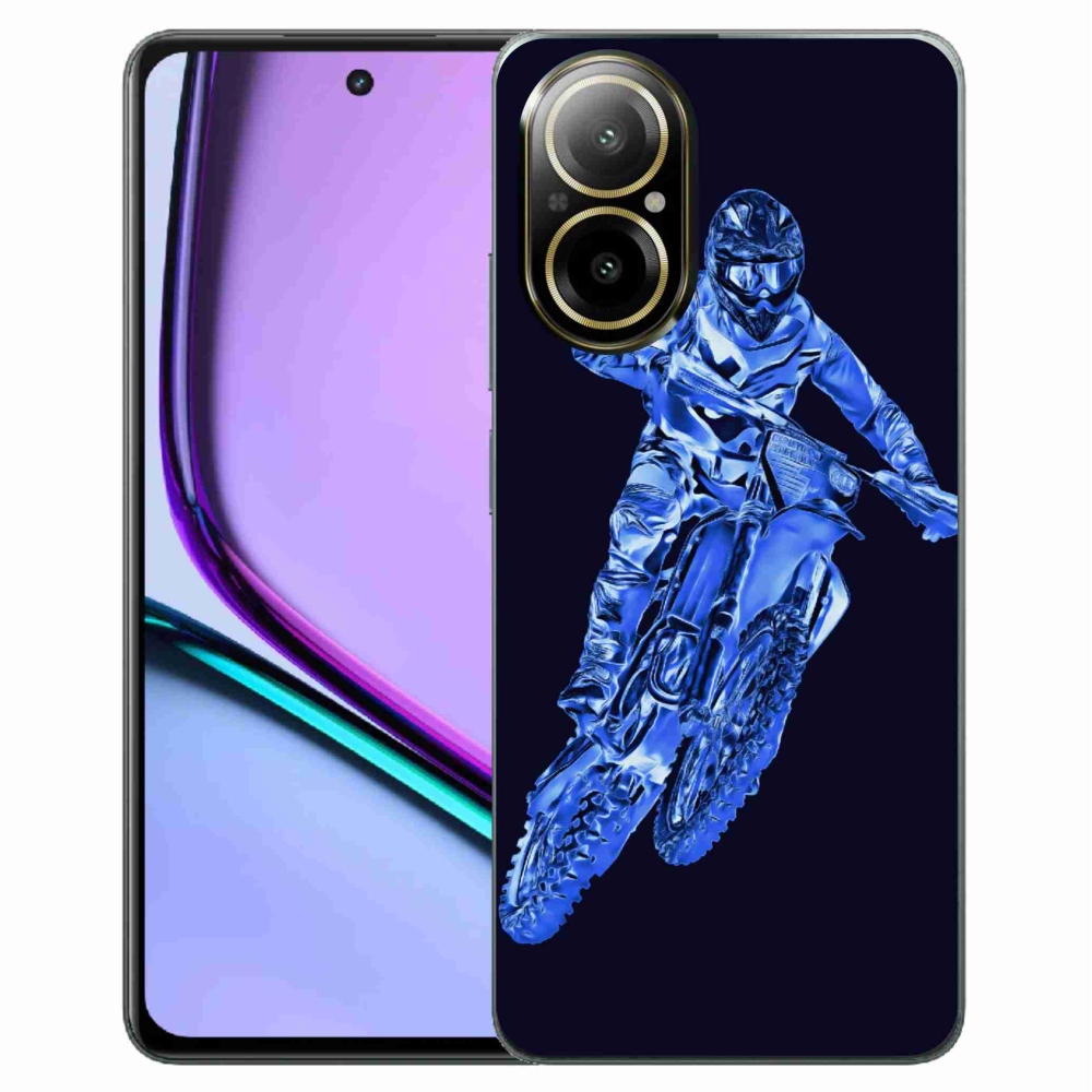 Gelový kryt mmCase na Realme C67 - motocross 1