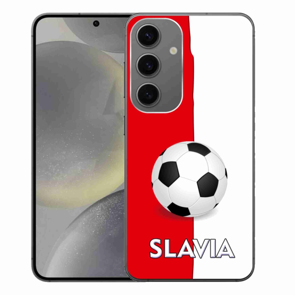 Gelový kryt mmCase na Samsung Galaxy S24+ - fotbal 2