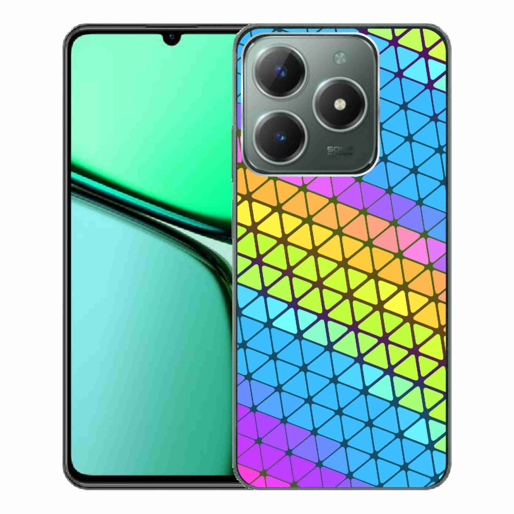 Gelový kryt mmCase na Realme C61 - abstraktní motiv 16
