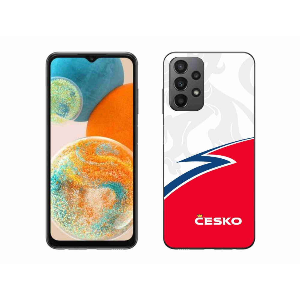 Gelový kryt mmCase na Samsung Galaxy A23 4G/5G - Česko 1