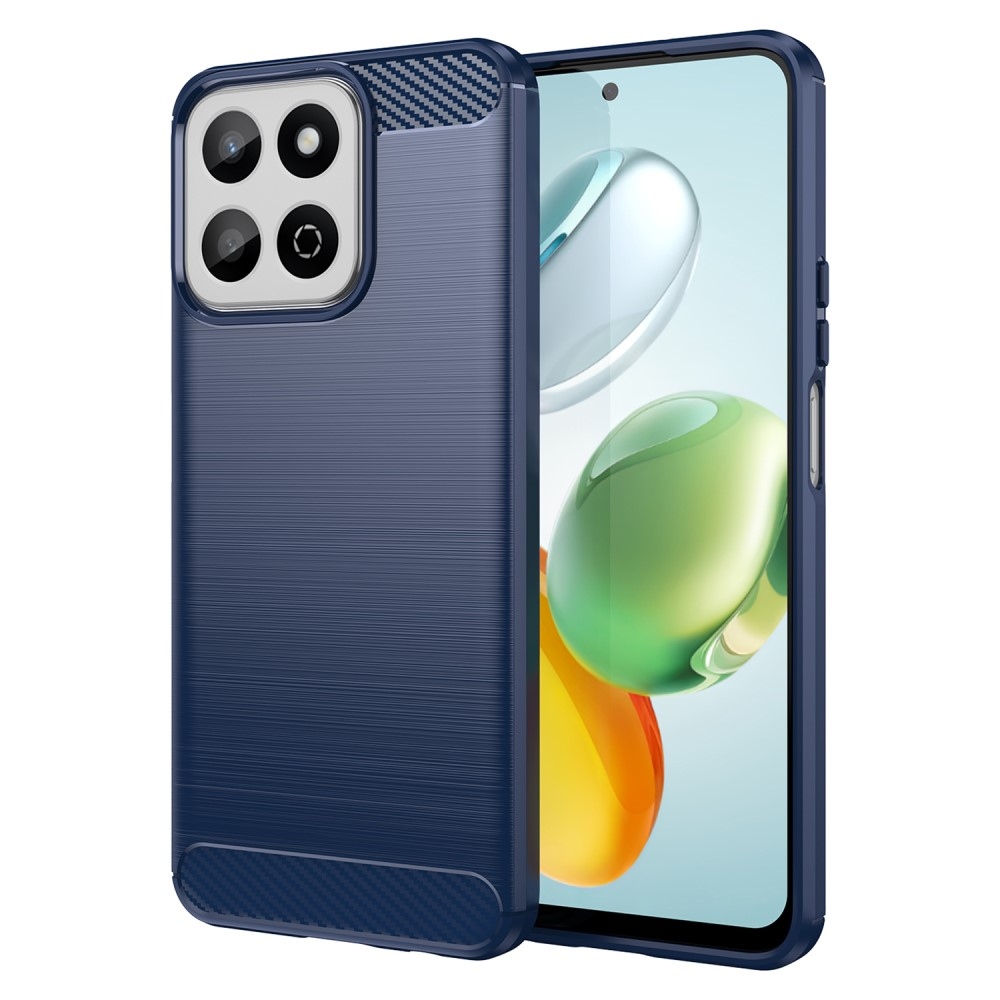 Carbon odolný gelový obal na Honor Smart 200 5G - modrý