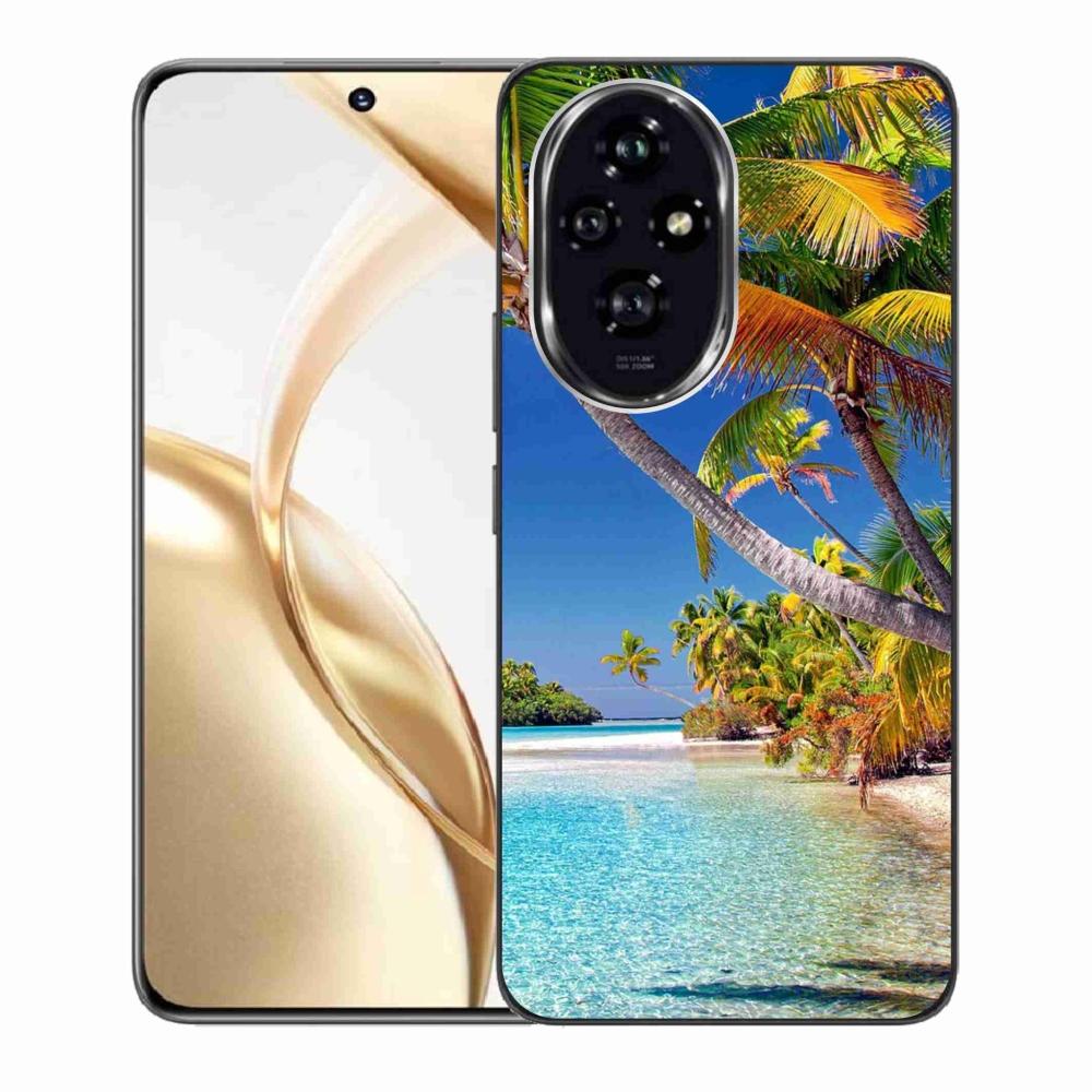Gelový obal mmCase na Honor 200 5G - mořská pláž