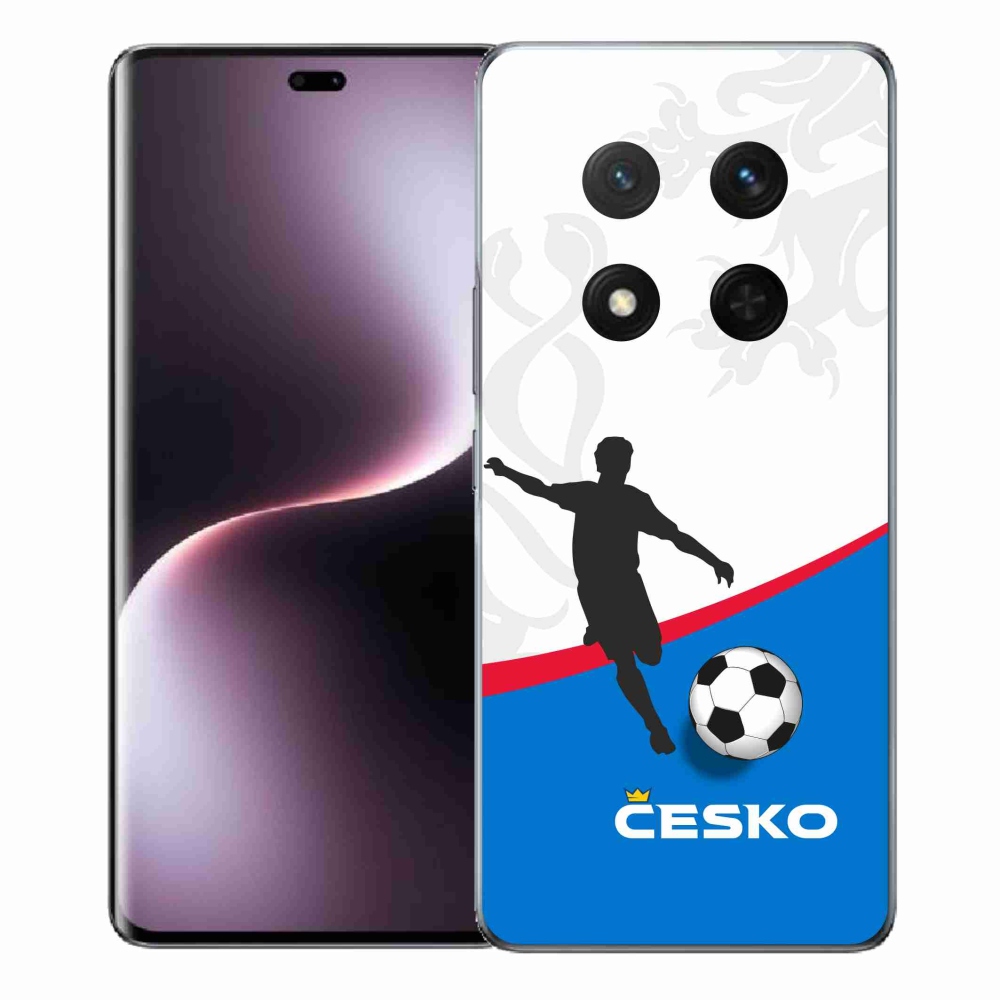 Gelový kryt mmCase na Honor Magic 7 Lite 5G - fotbal Česko 1