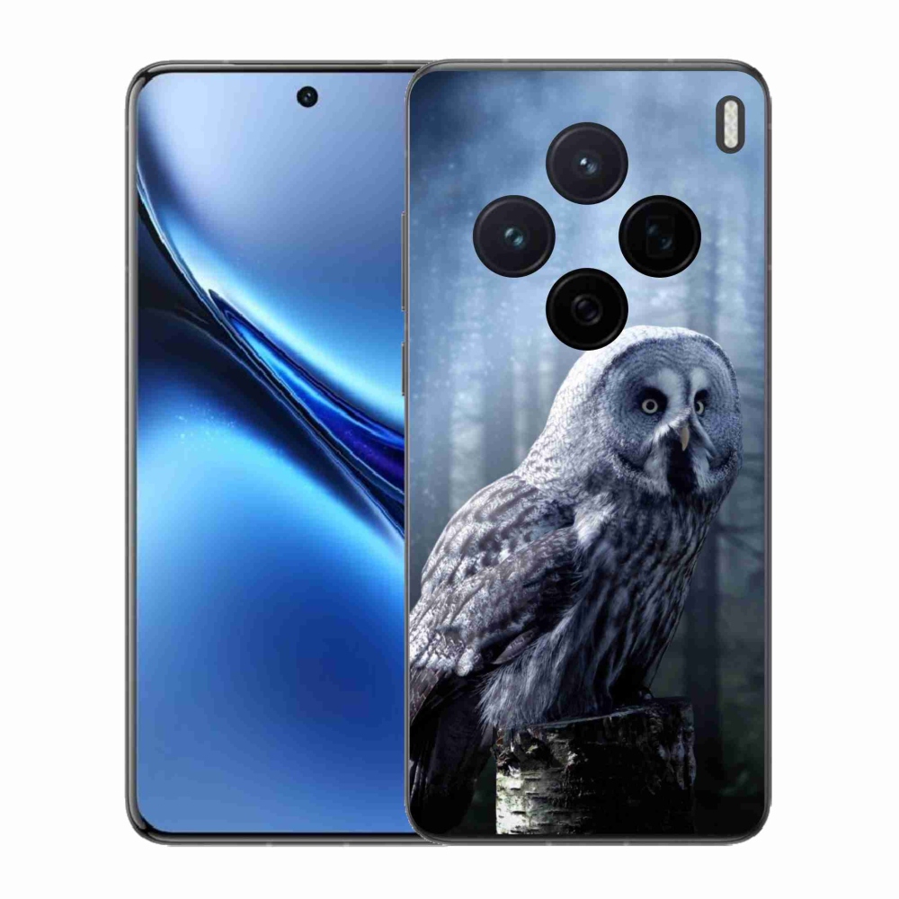 Gelový kryt mmCase na Vivo X200 5G - sova
