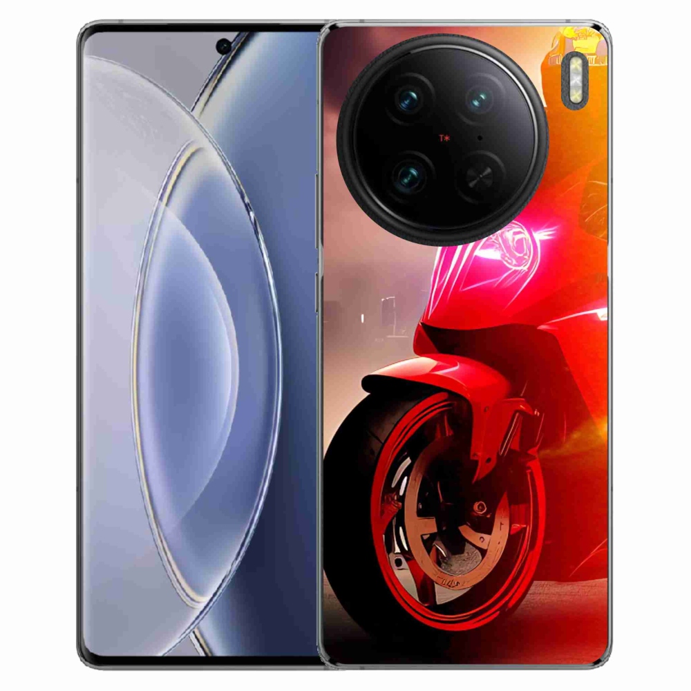 Gelový kryt mmCase na Vivo X90 Pro - motorka