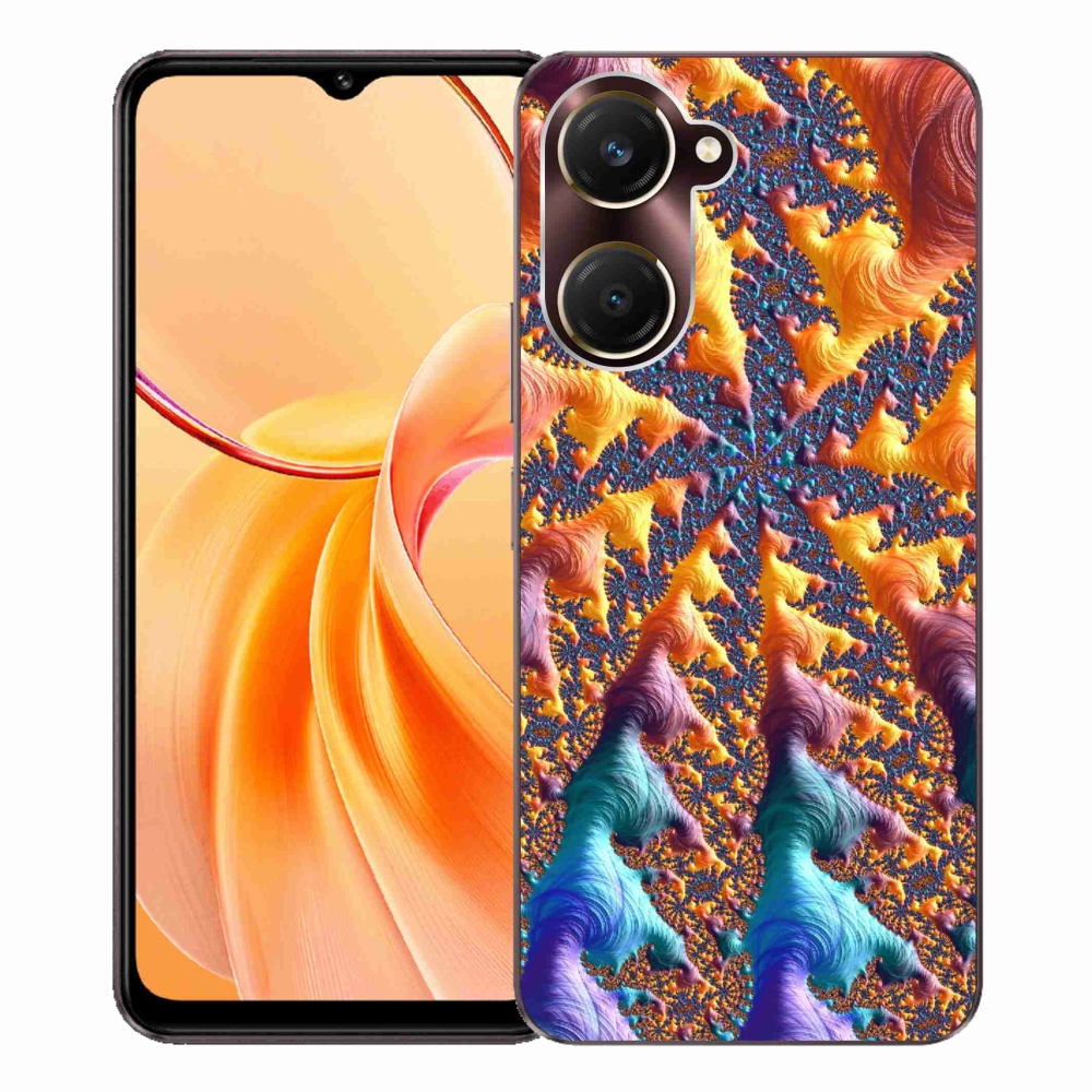Gelový kryt mmCase na Vivo Y28s 5G - abstraktní motiv 23
