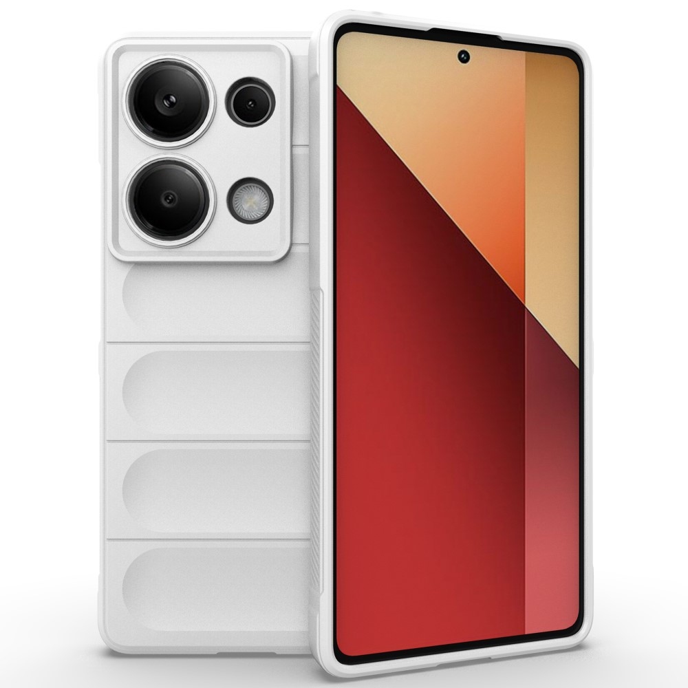 Rugg odolný gelový obal na Xiaomi Redmi Note 13 Pro 4G/Poco M6 Pro - bílý