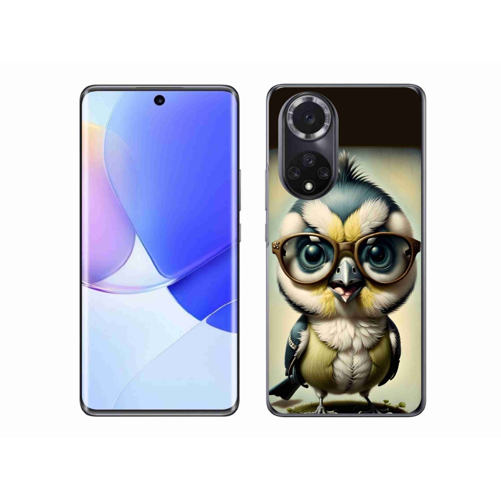 Gelový kryt mmCase na Honor 50 - mládě s brýlemi