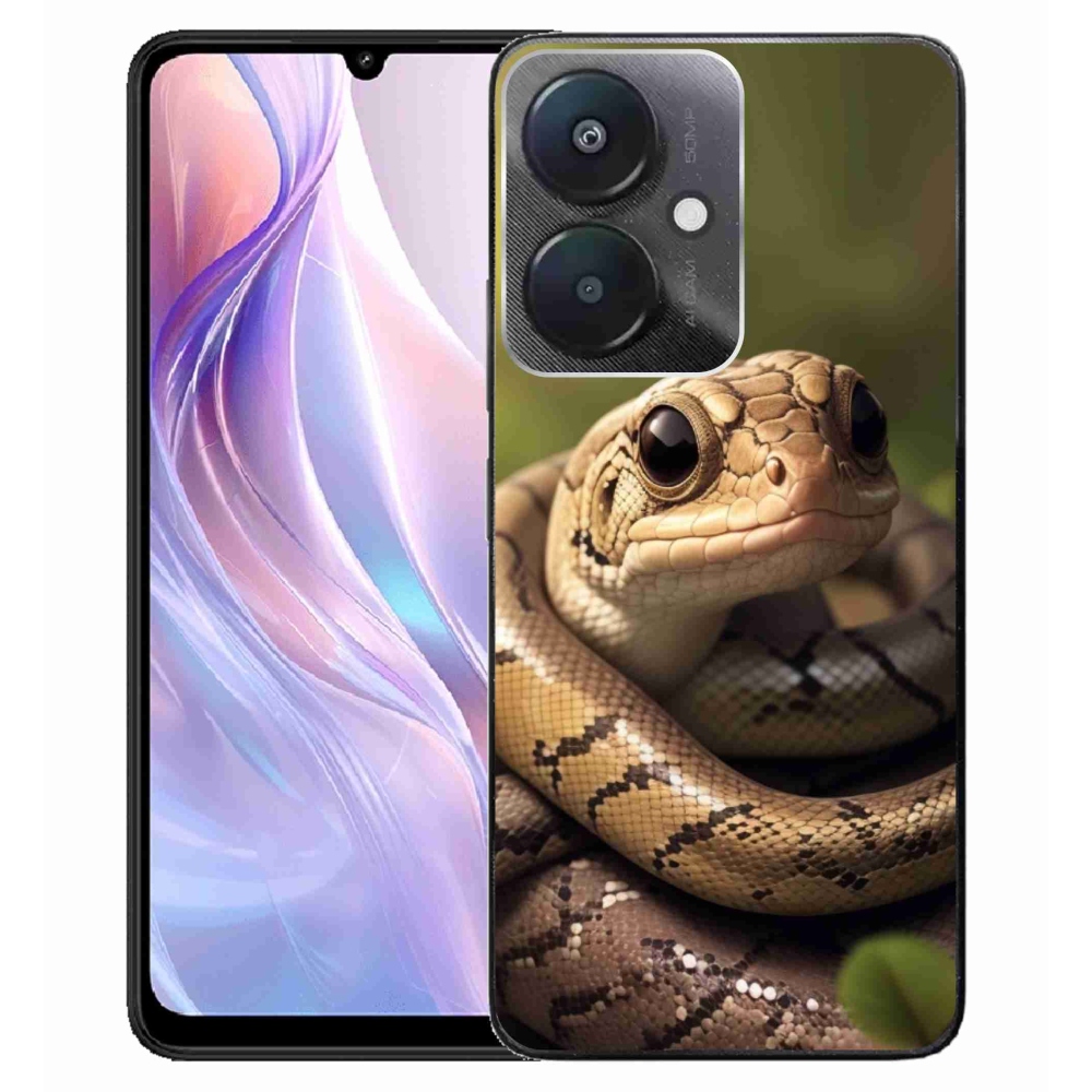 Gelový kryt mmCase na Xiaomi Redmi 13C 5G - had 1