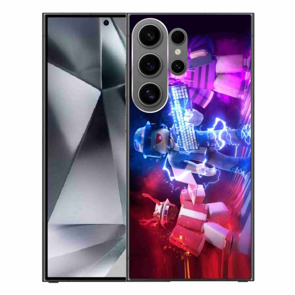 Gelový kryt mmCase na Samsung Galaxy S24 Ultra - roblox