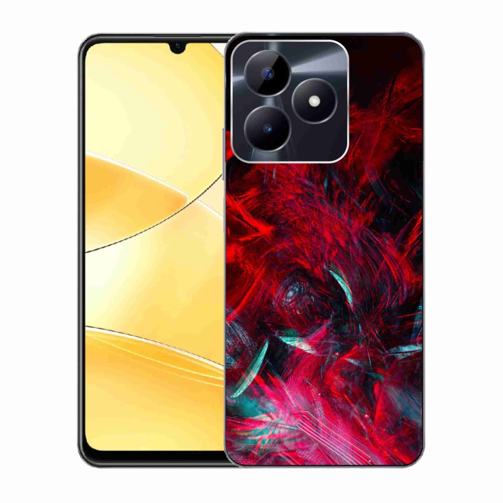 Gelový kryt mmCase na Realme C51/C53 - abstrakt 16