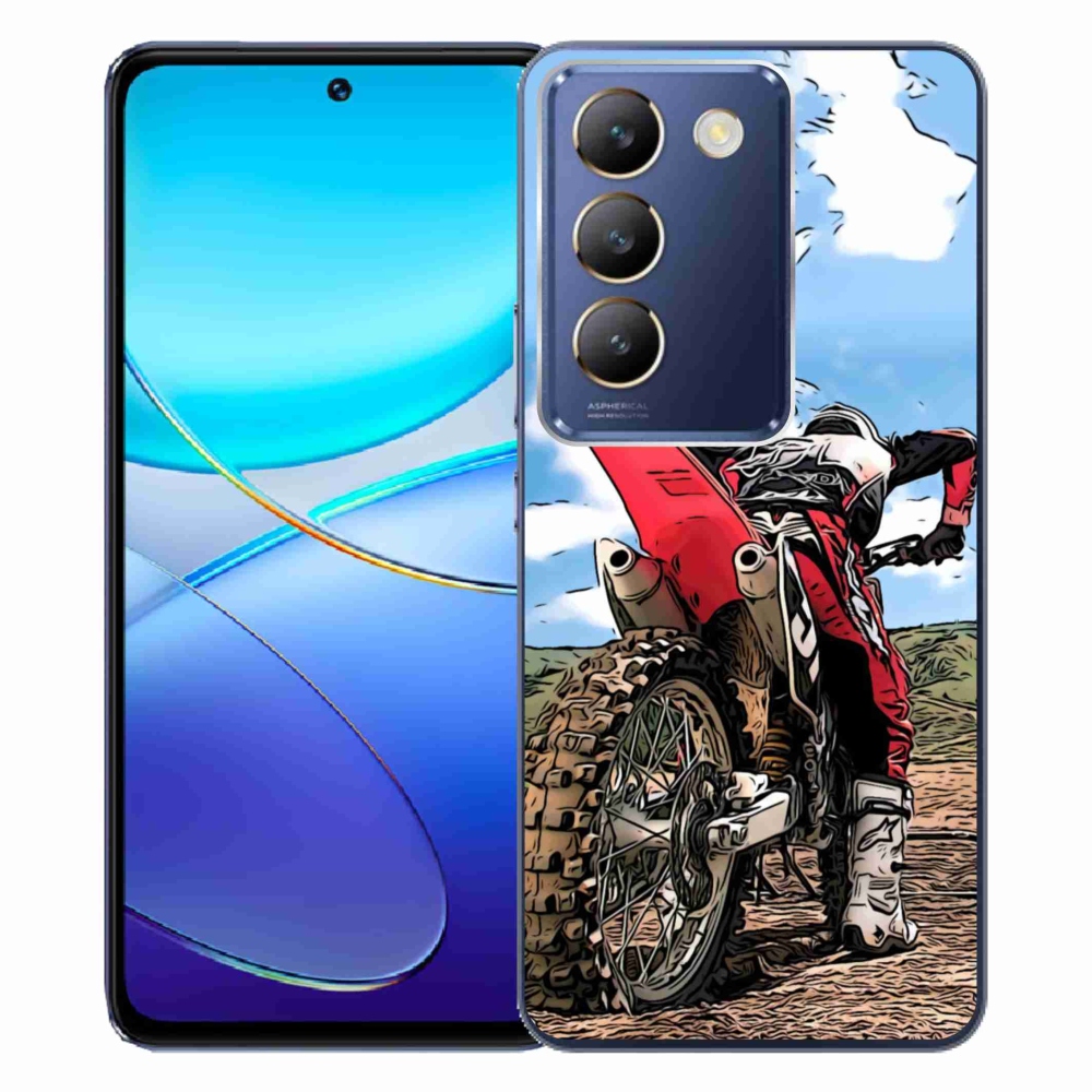 Gelový kryt mmCase na Vivo V40 SE 4G/5G - moto