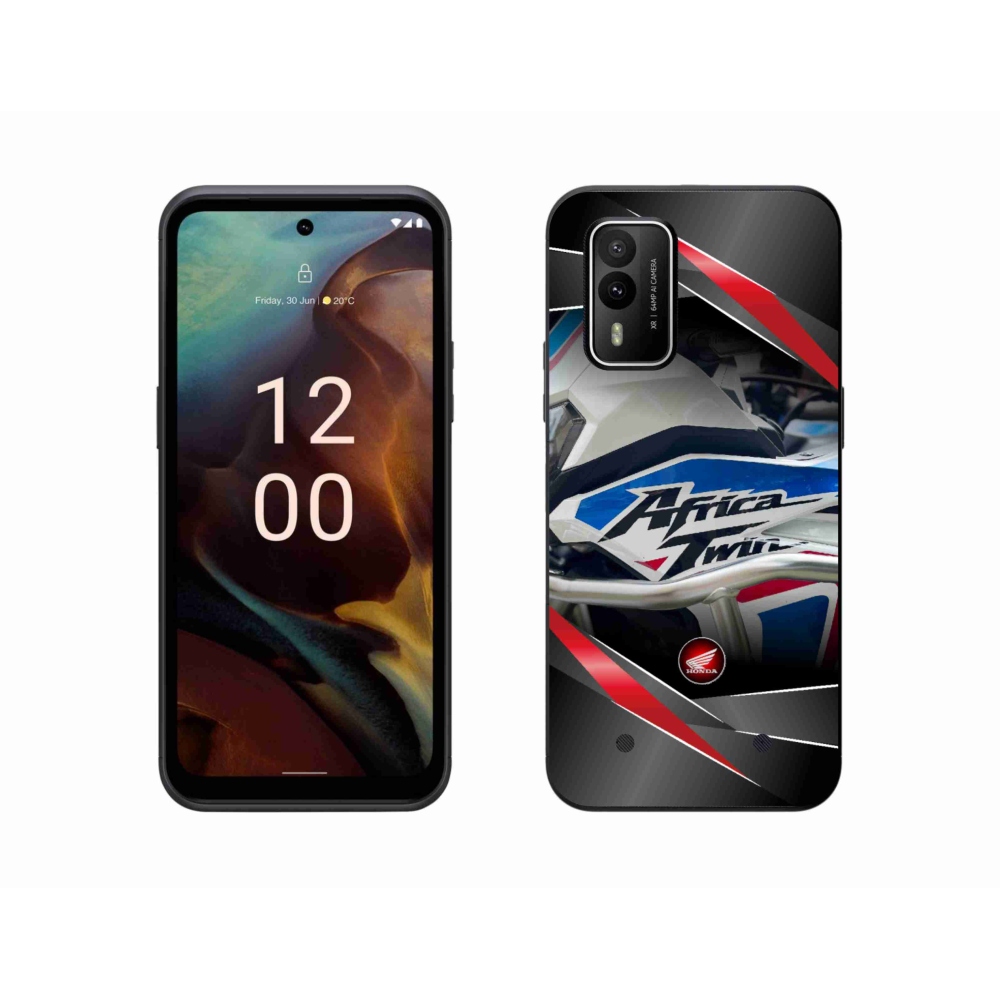 Gelový kryt mmCase na Nokia XR21 - motorka honda