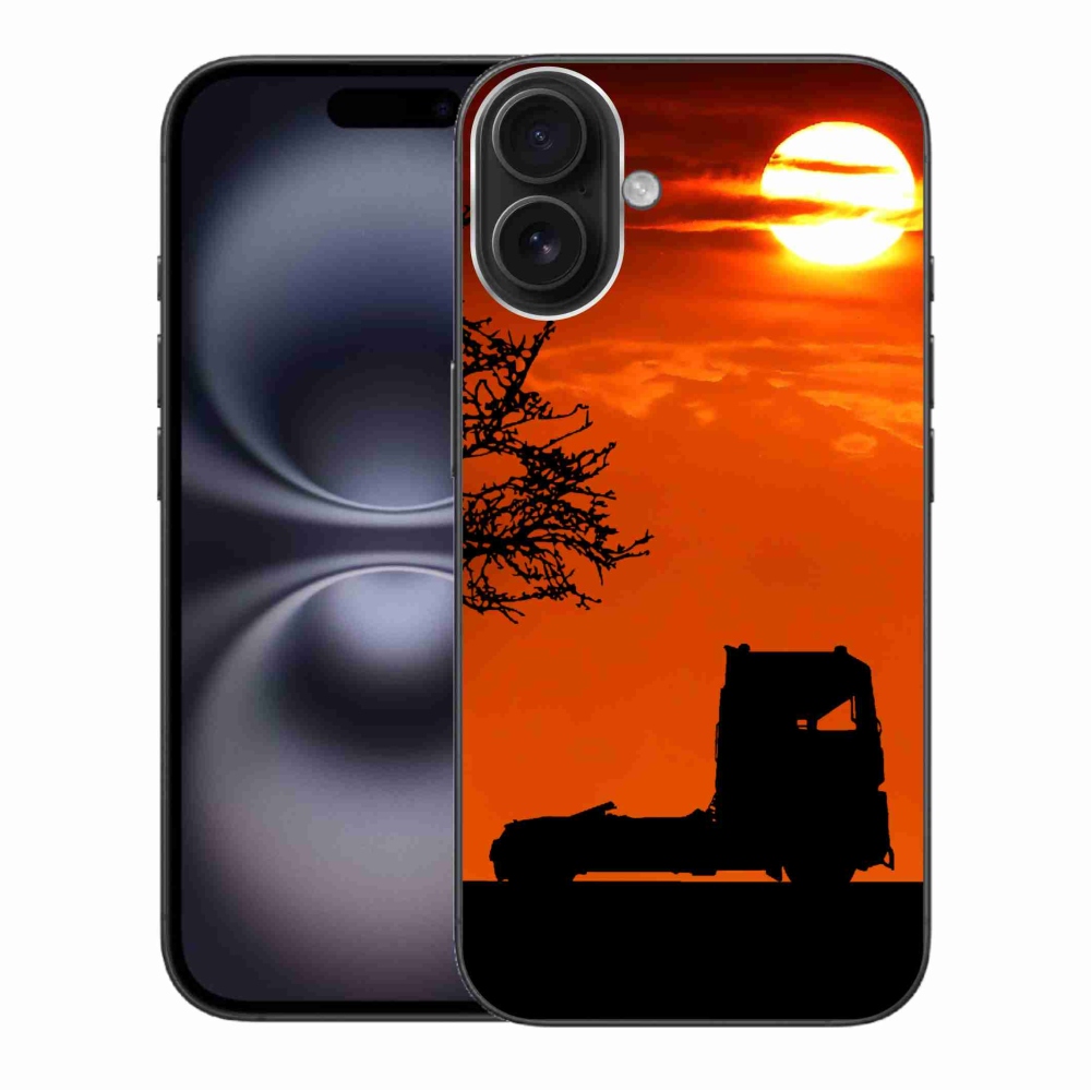 Gelový kryt mmCase na iPhone 16 Plus - kamion 3