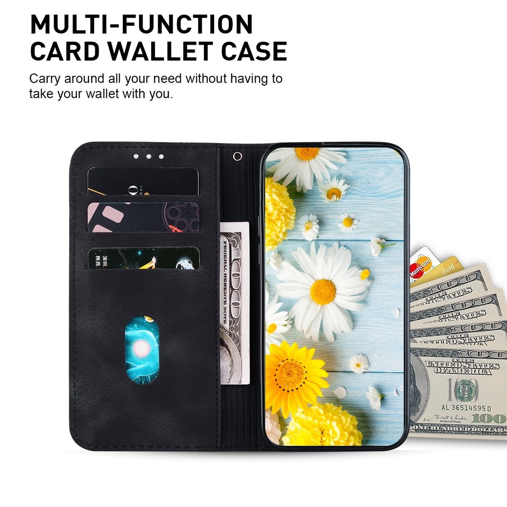 Lily knížkové pouzdro na Xiaomi Redmi 15C 4G/5G (173mm) - černé