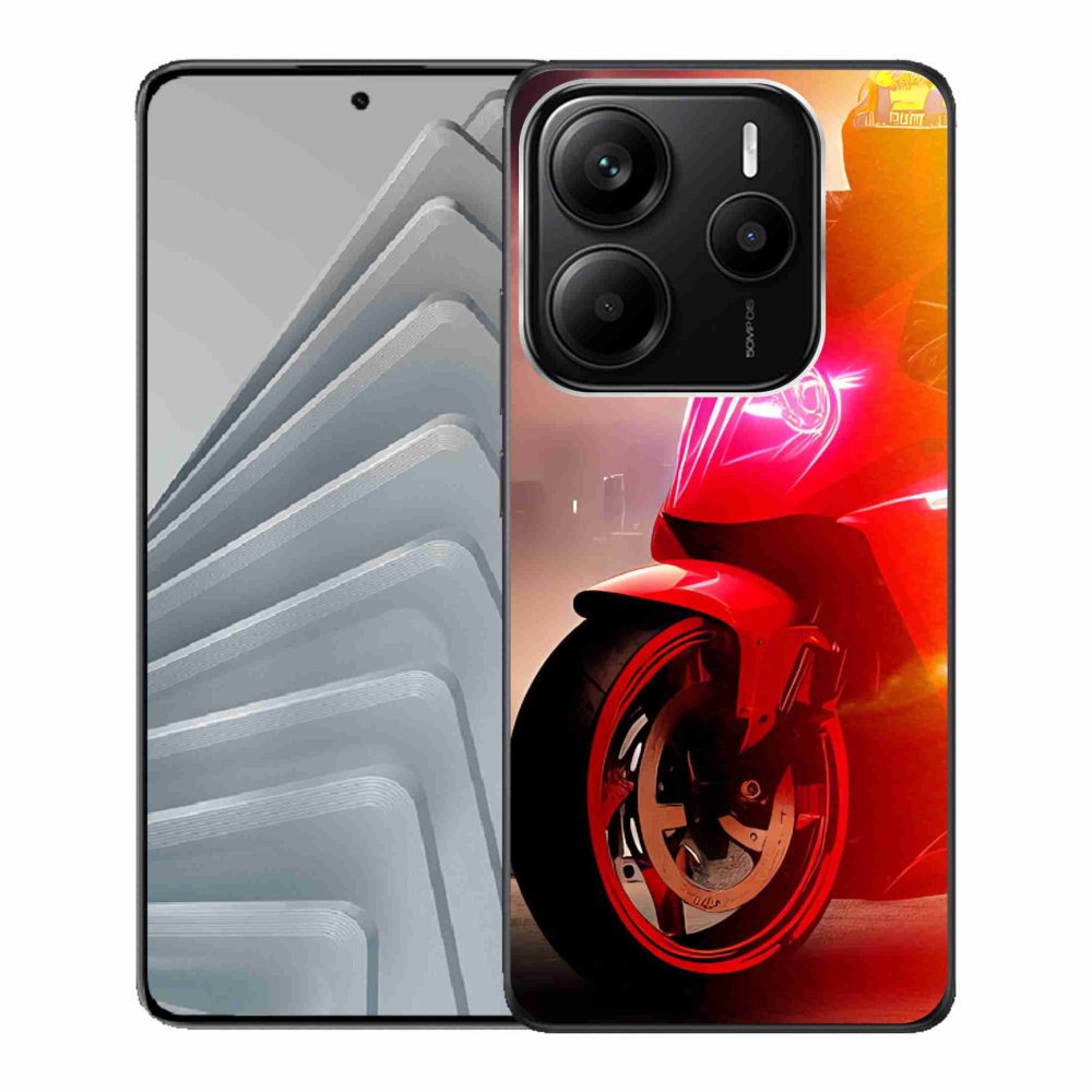 Gelový kryt mmCase na Xiaomi Redmi Note 14 5G - motorka