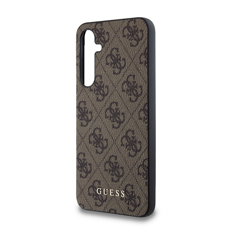 Guess 4G Zadní Kryt pro Samsung Galaxy A35 5G Brown