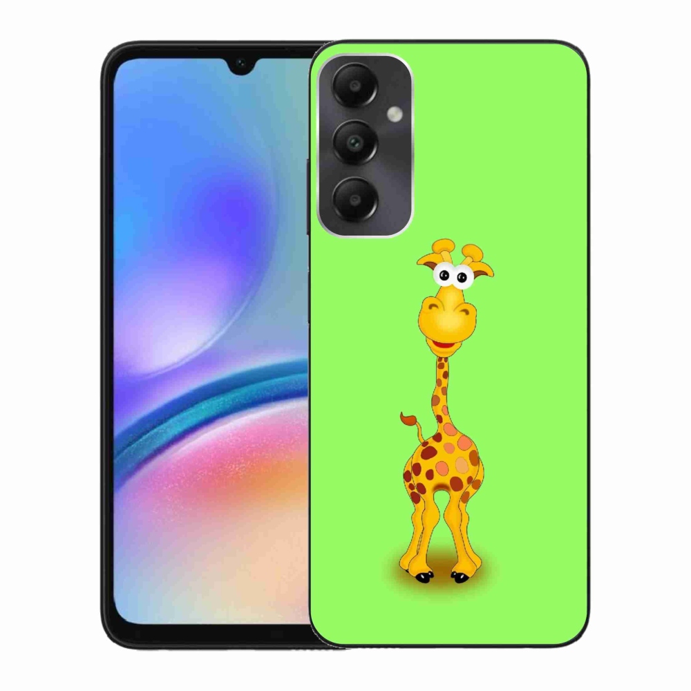 Gelový kryt mmCase na Samsung Galaxy A05s - kreslená žirafa